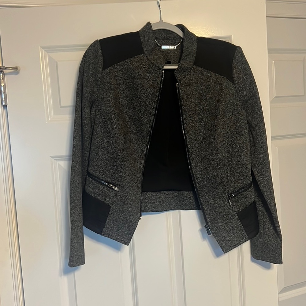 White House Black Market moto blazer - cropped - New without tags